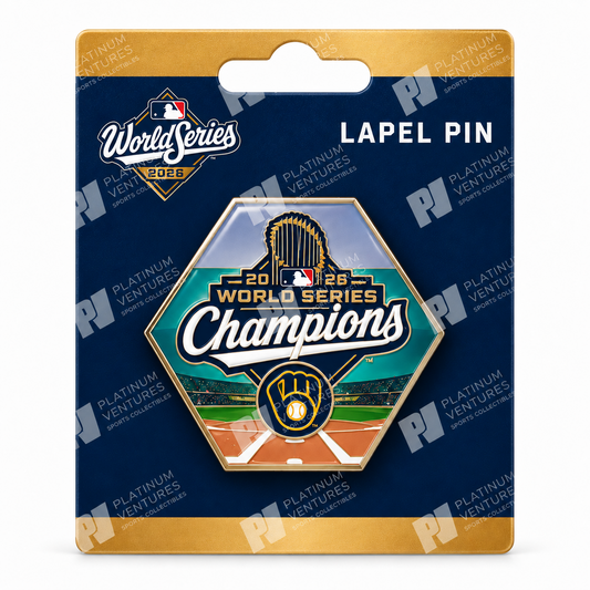 2026 World Series Champions Milwaukee Brewers Collector Pin V2