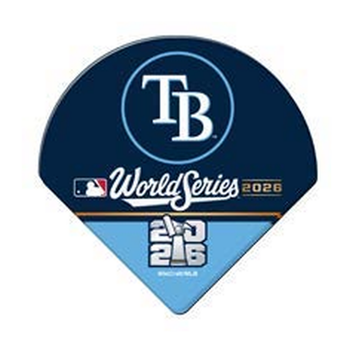 2026 MLB AL Champions Tampa Bay Rays  Acrylic Magnet ALCS World Series