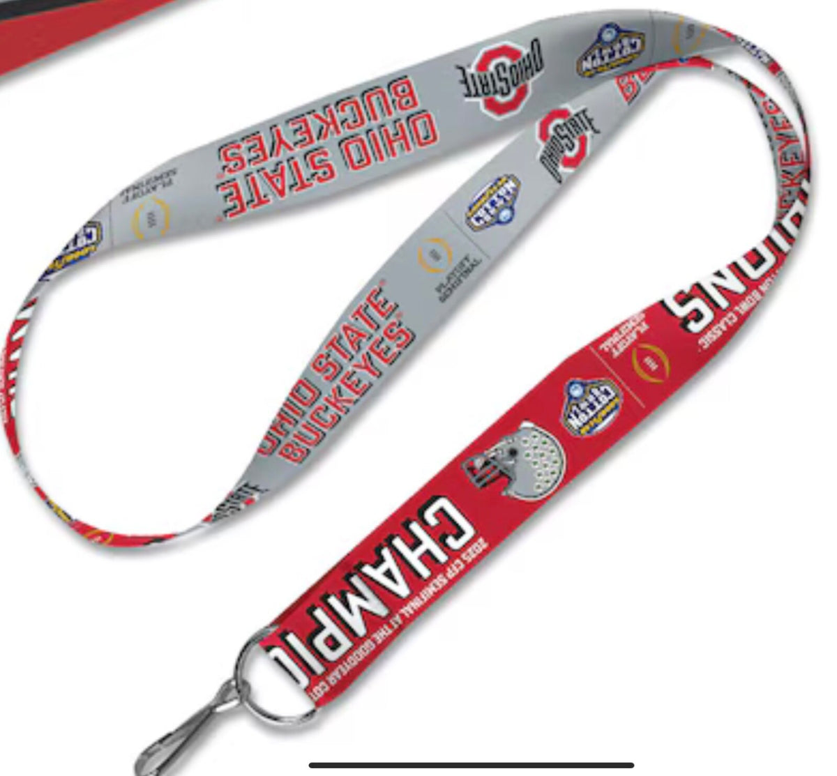 2025 Ohio State Cotton Bowl Champions Lanyard College Playoff CFP