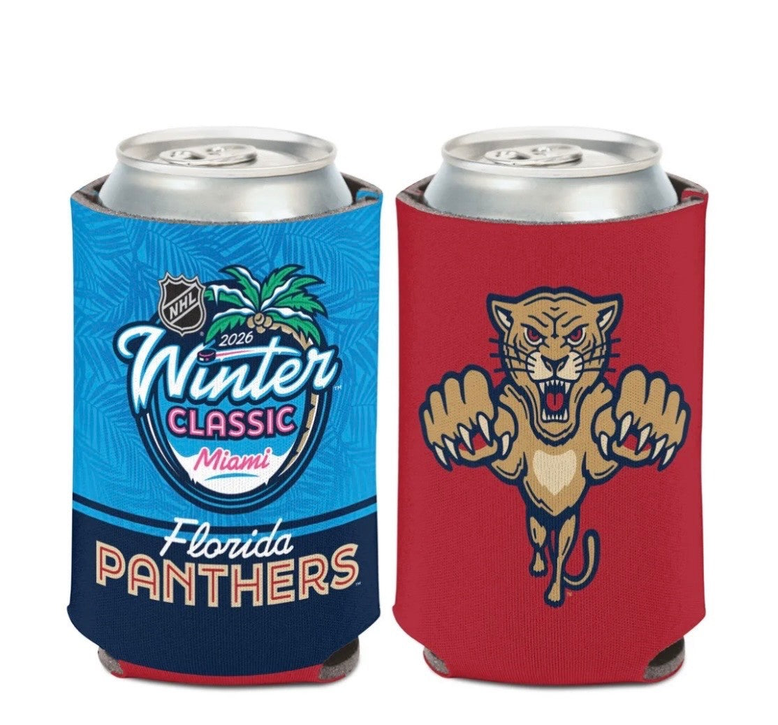 2026 NHL Winter Classic New York Rangers Florida Panthers Can Cooler Koozie