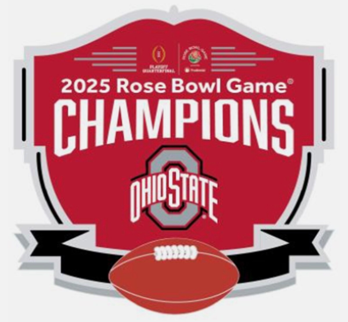 2025 Rose Bowl Champions Ohio State Buckeyes Cotton Bowl CFP