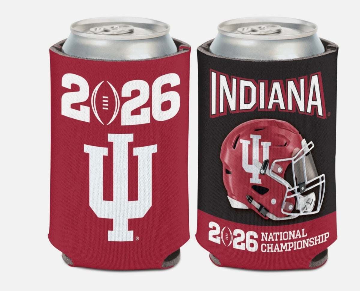 2025 2026 CFP National Championship Indiana Hoosiers Can Cooler Peach Bowl