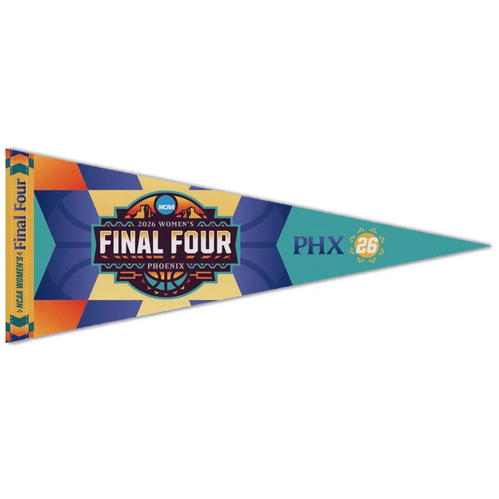 2026 NCAA Womens Final Four Phoenix Logo Pennant