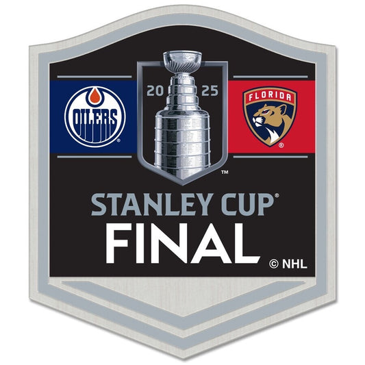 2025 NHL Stanley Cup Finals Florida Panthers Edmonton Oilers Pin