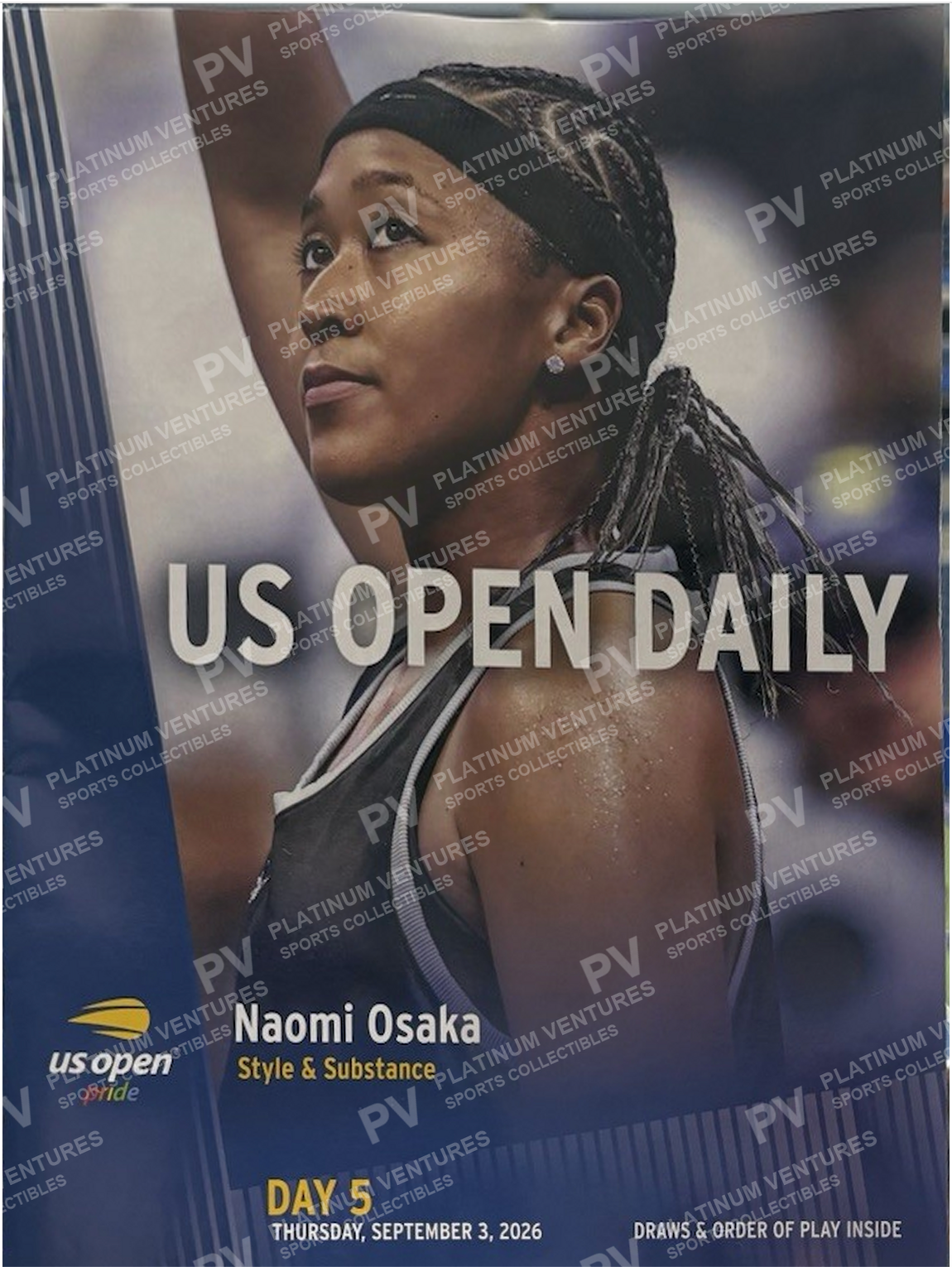 2026 US Open Tennis Daily Program Day 5 September 3