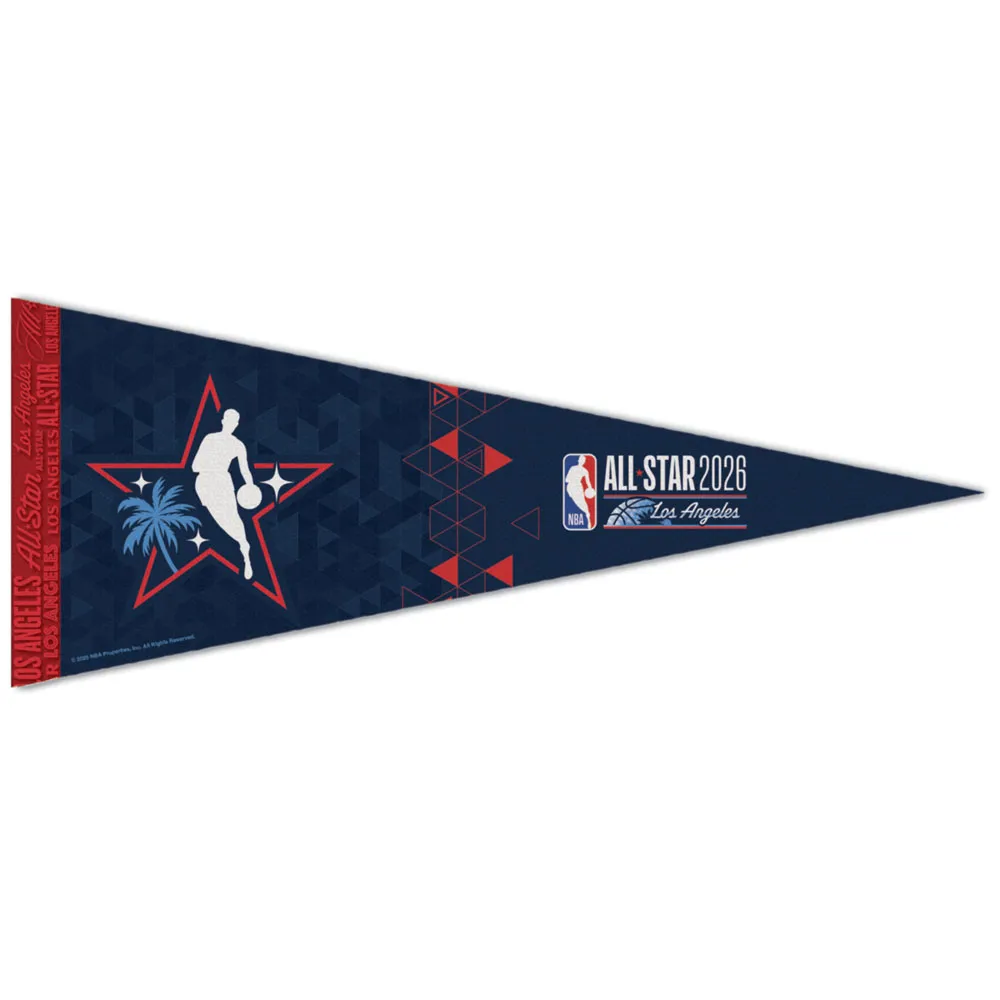 2026 NBA ALL STAR GAME LOGO PENNANT LOS ANGELES CLIPPERS LAKERS