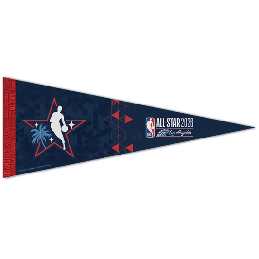2026 NBA ALL STAR GAME LOGO PENNANT LOS ANGELES CLIPPERS LAKERS