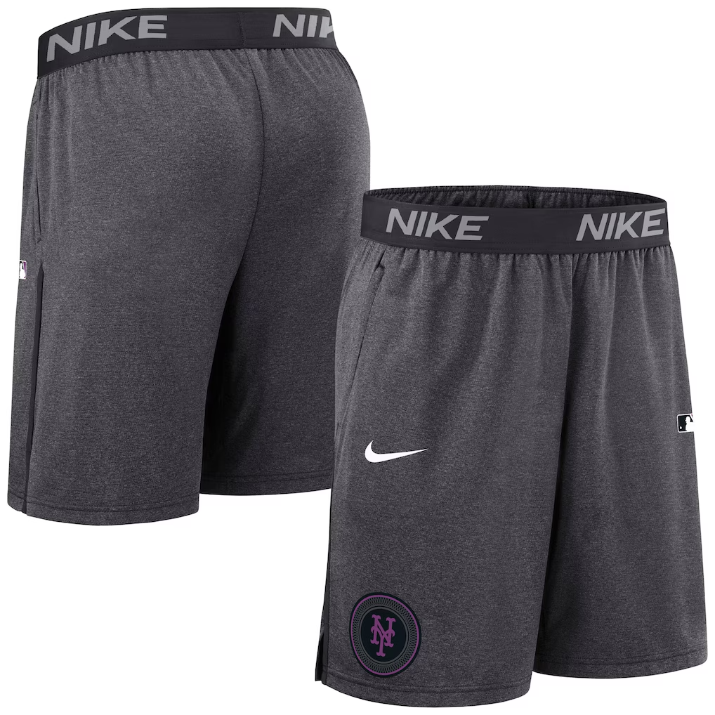 New York Mets Nike Authentic Collection Performance Knit Shorts
