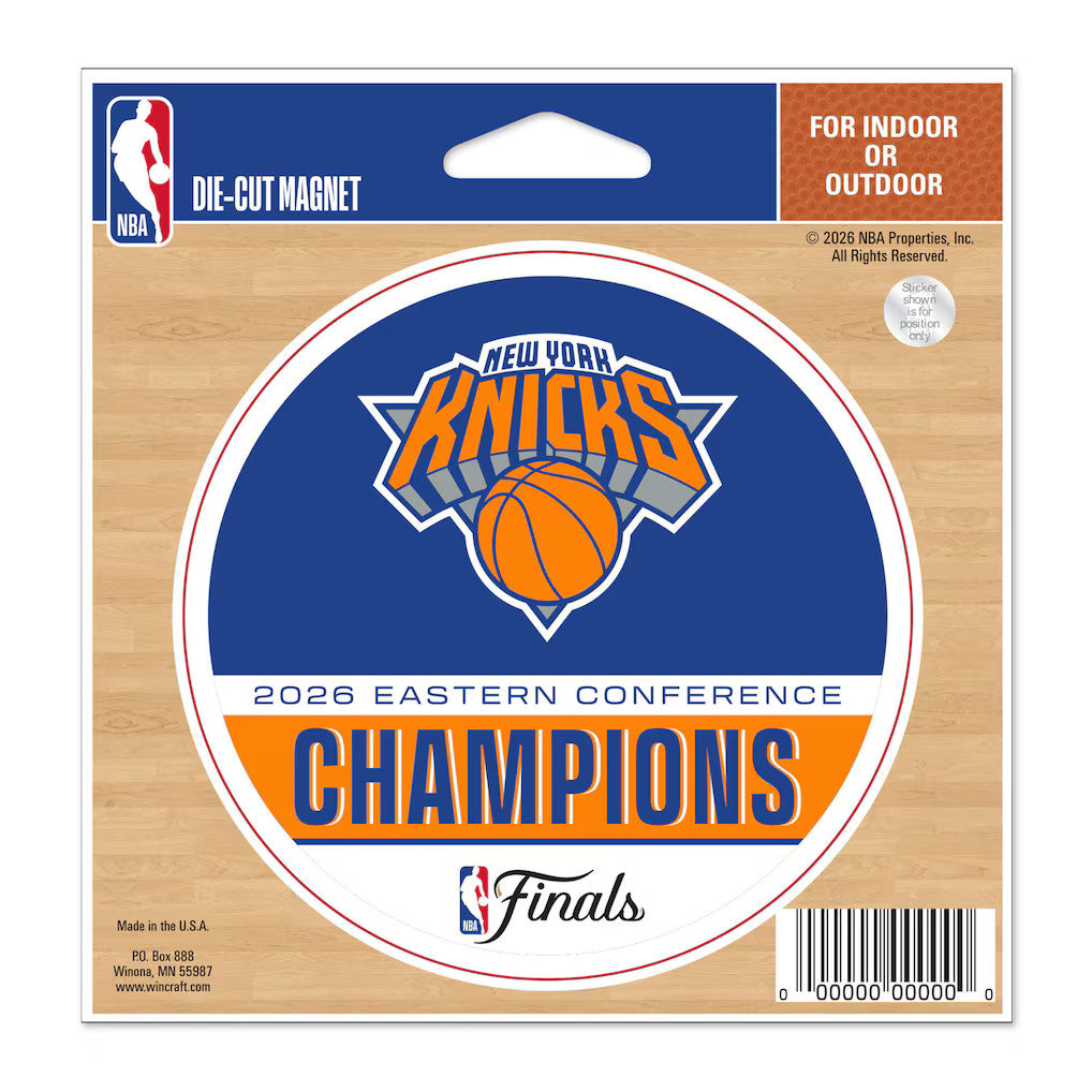 2026 New York Knicks Eastern Conference Champions Cut Magnet NBA Finals