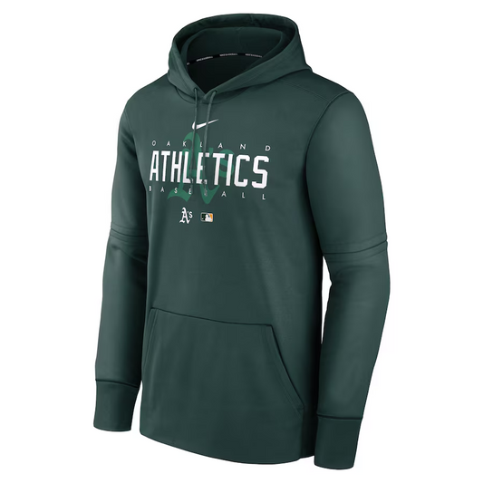 Oakland Athletics Nike MLB Authentic Collection Hoodie Sweatshirt Large