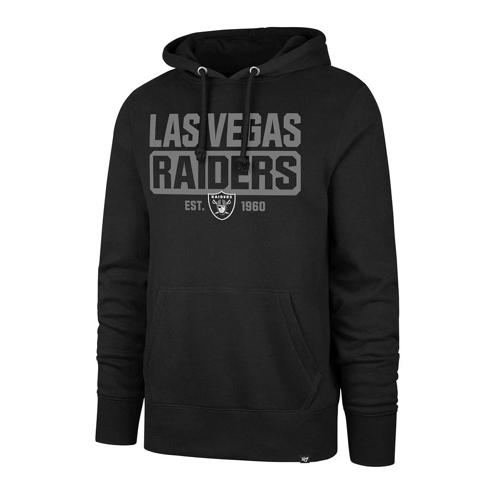 '47 Las Vegas Raiders Box Out Headline Sweatshirt Hoodie Large