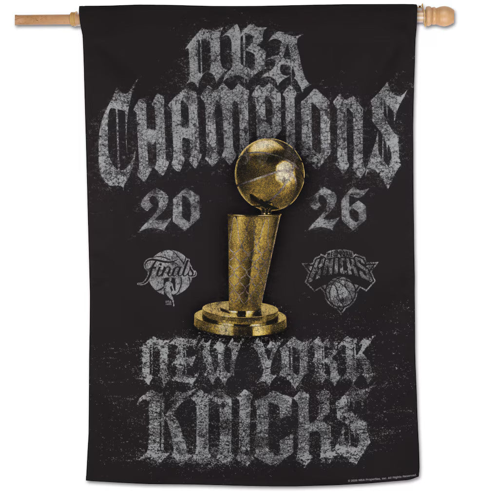 2025 2026 NBA Finals Champions 28x40 Single Sided Banner