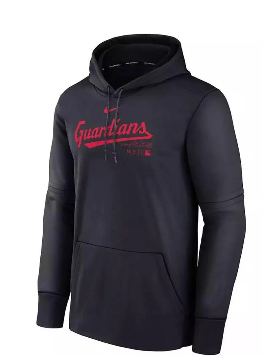 Cleveland Guardians Nike MLB Authentic Collection Hoodie Large