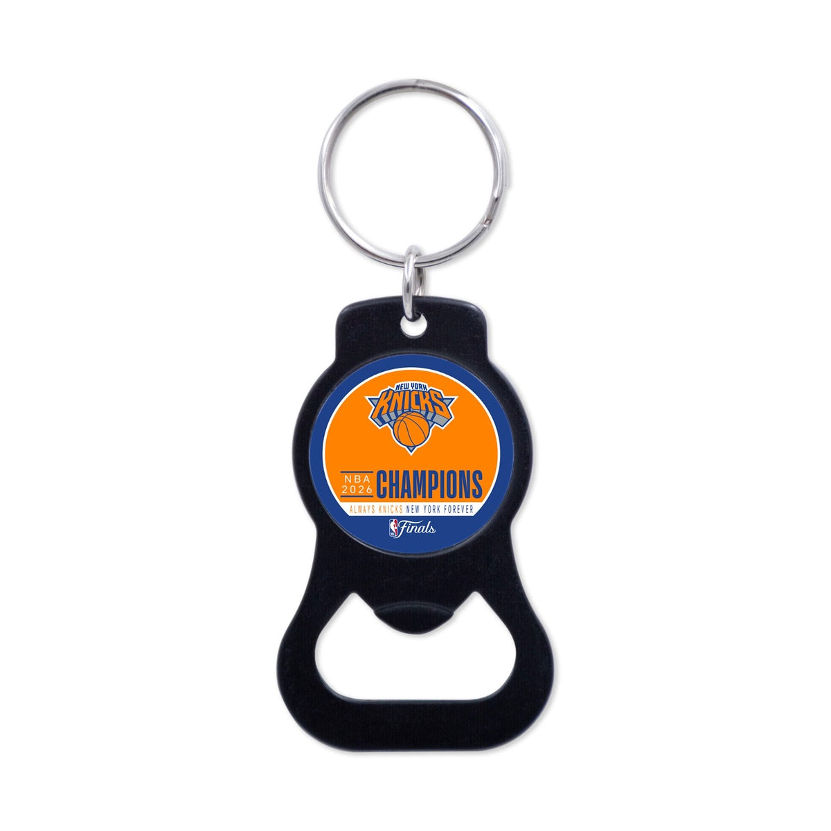 2025 2026 NBA Finals Champions New York Knicks Bottle Opener Key Chain