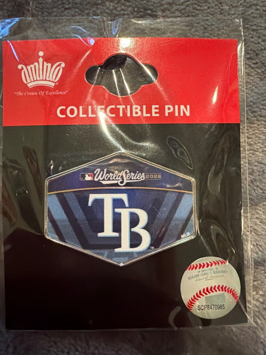 2026 MLB AL Champions Tampa Bay Rays  Collector Pin V4 ALCS World Series Brewers