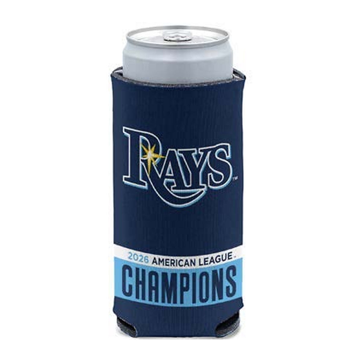 2026 MLB AL Champions Tampa Bay Rays  Slim Can Cooler ALCS World Series