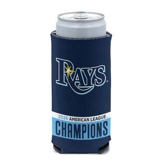 2026 MLB AL Champions Tampa Bay Rays  Slim Can Cooler ALCS World Series
