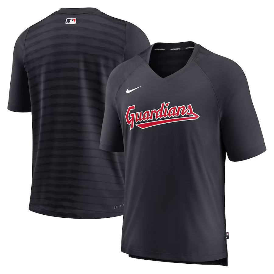 Cleveland Guardians Nike MLB Authentic Collection V-Neck Batting Large