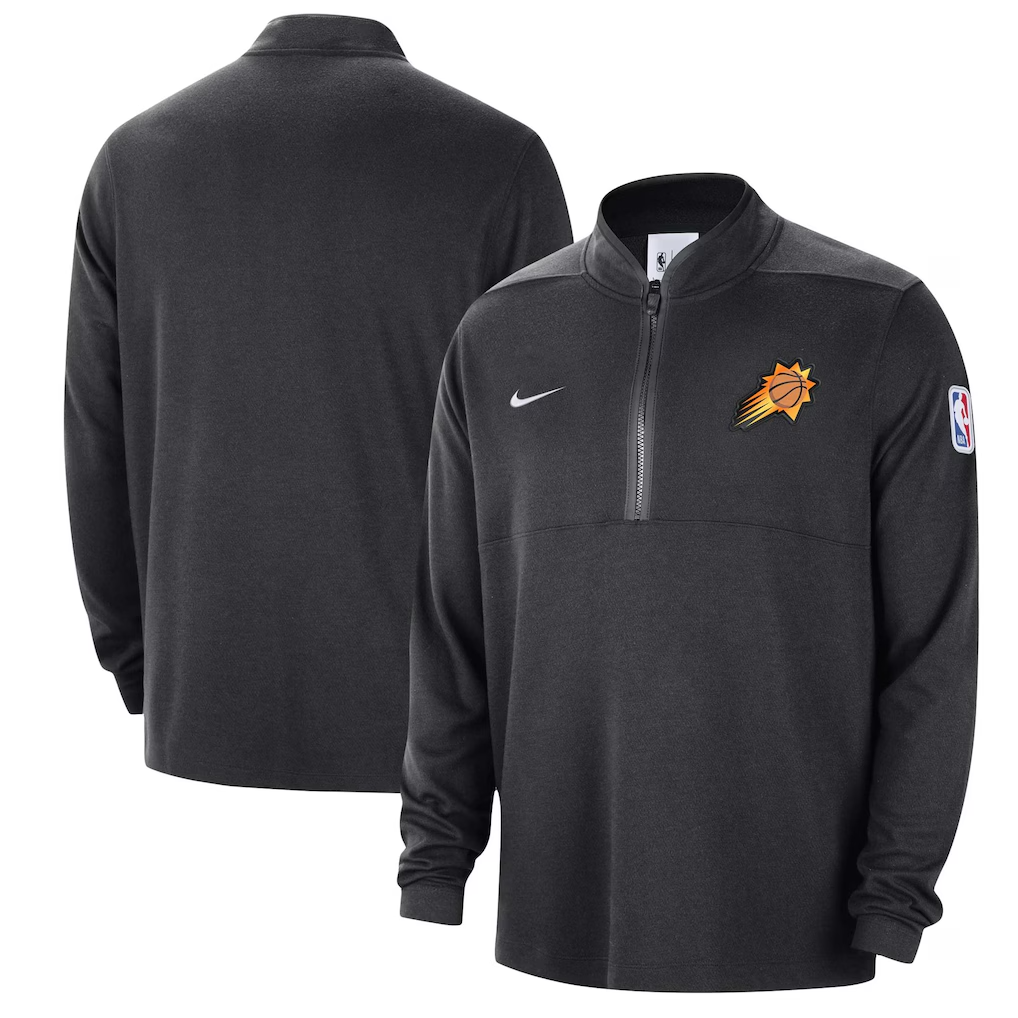 Phoenix Suns Nike 2023/24 Authentic Coaches Half Zip Large