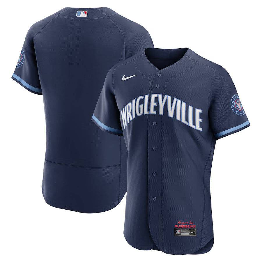Chicago Cubs Nike Authentic City Connect Jersey Size 48