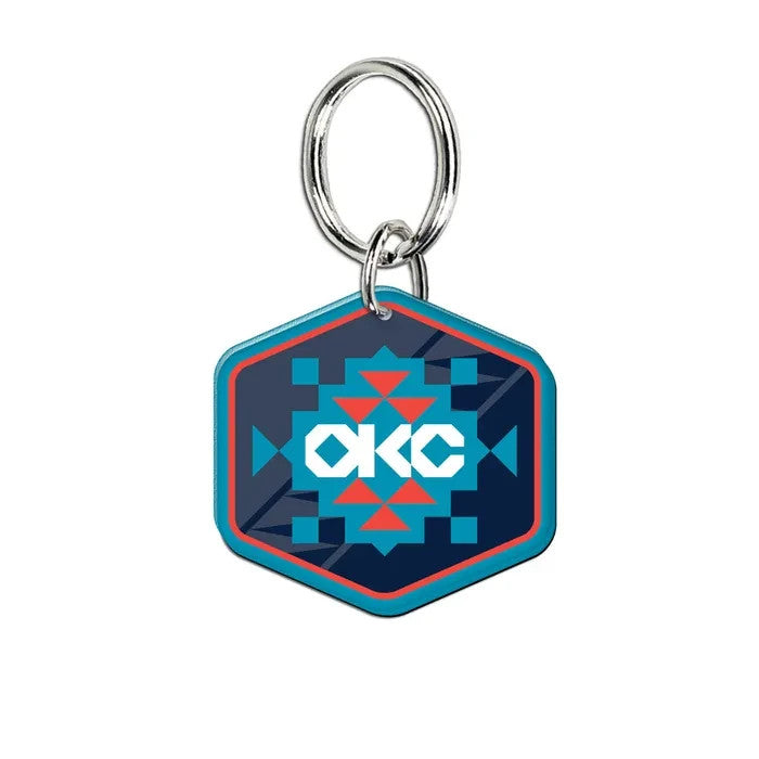 NBA CITY EDITION 2025-2026 OKLAHOMA CITY THUNDER KEY RING