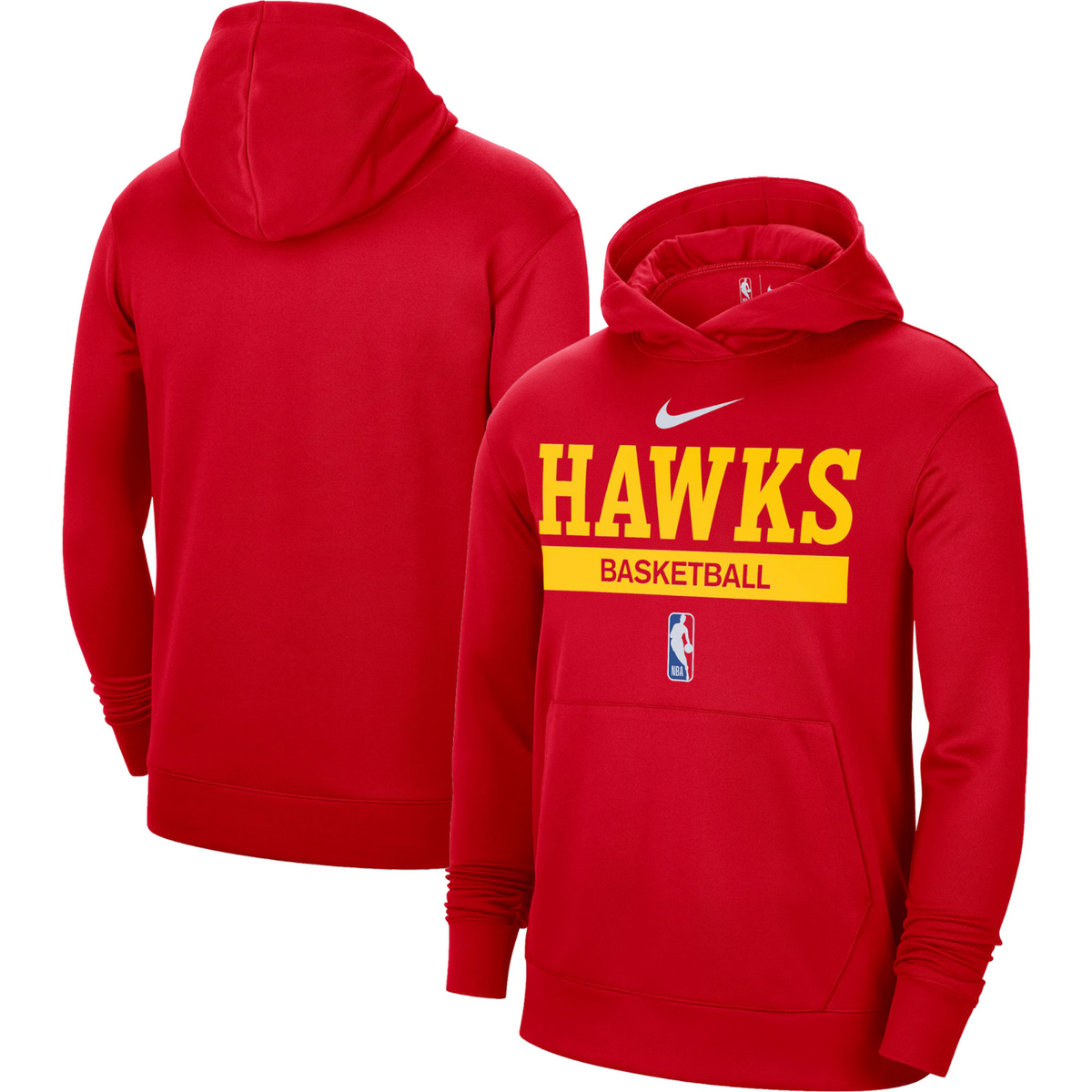 Nike Atlanta Hawks On Court Practice Spotlight Hoodie Large