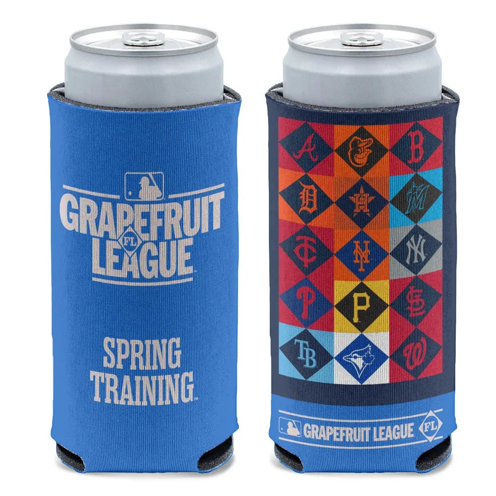 2026 MLB Spring Training Grapefruit League Slim Can Cooler Koozie