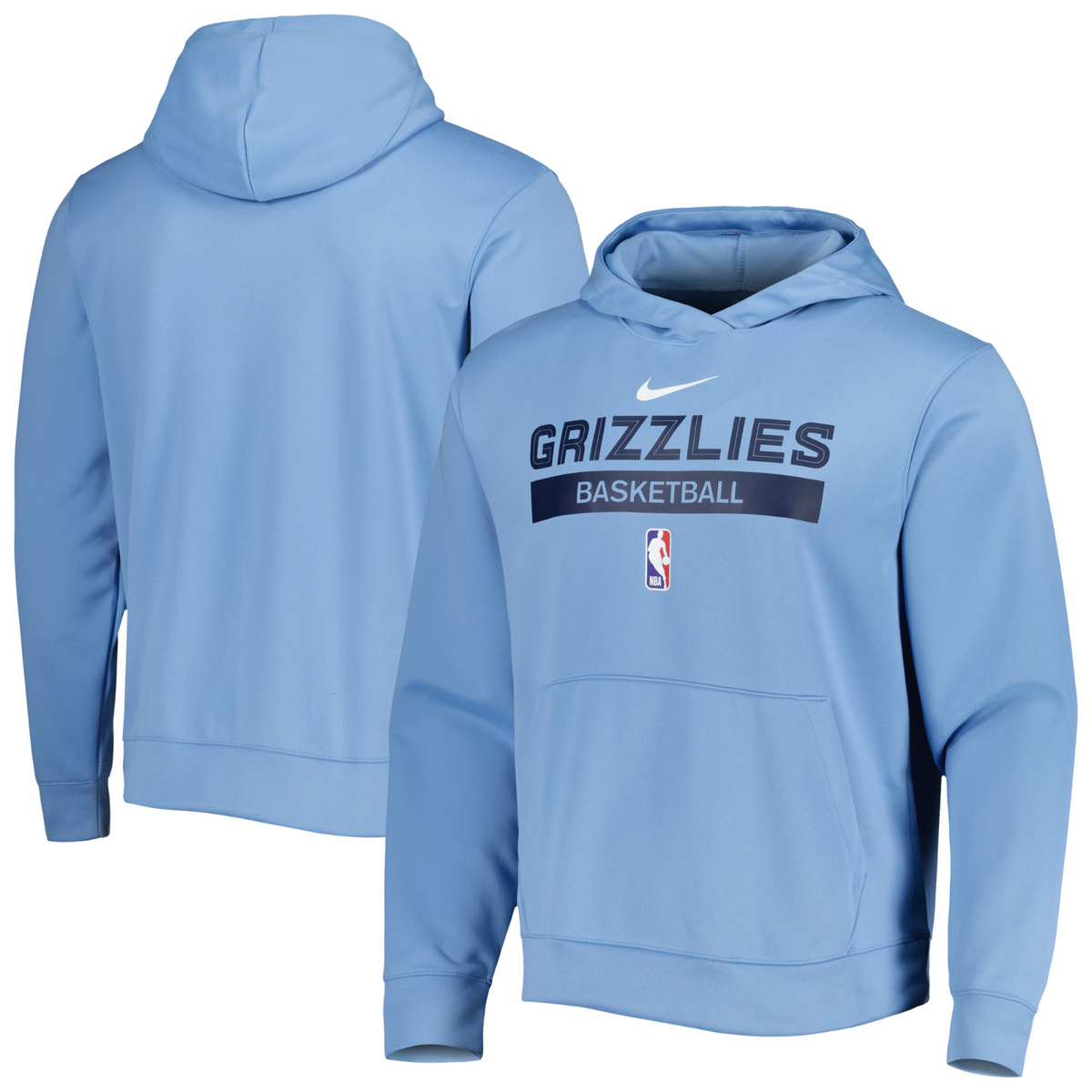 Nike Memphis Grizzlies On Court Practice Spotlight Hoodie Large