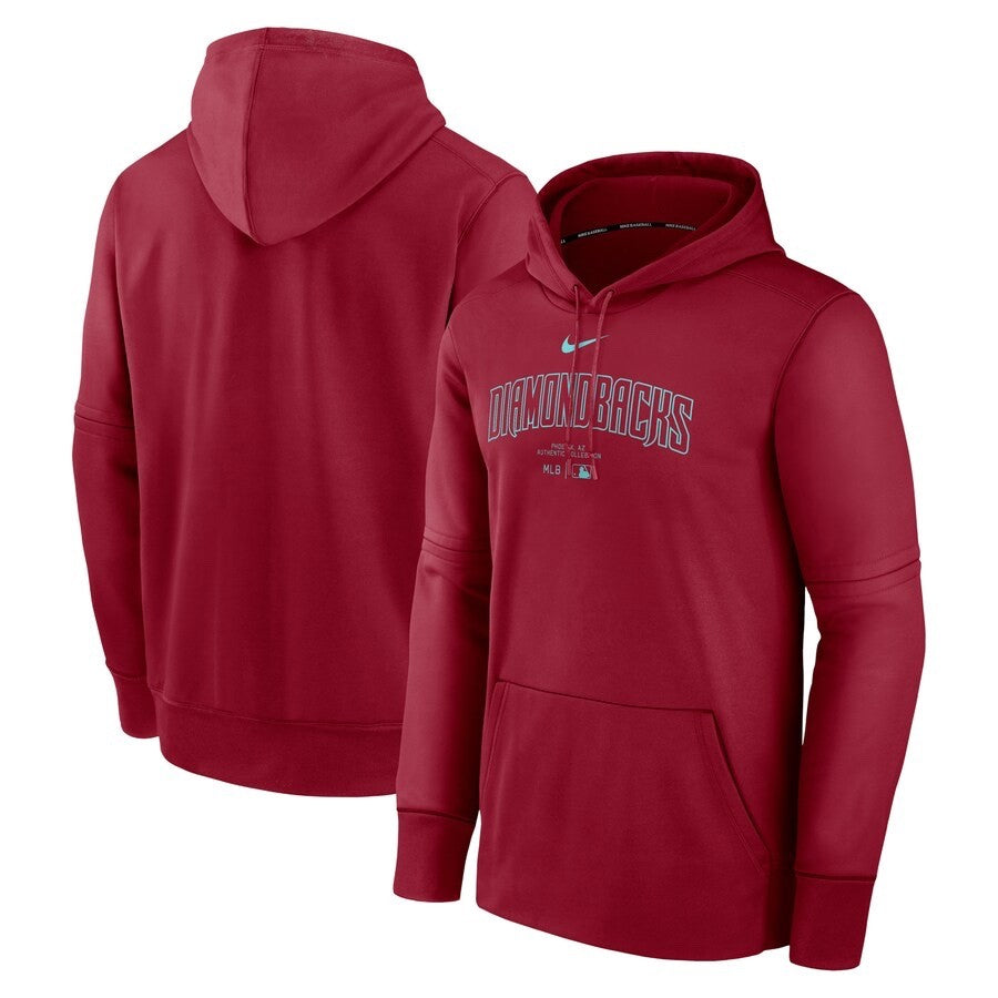 Nike Authentic Collection MLB Arizona Diamondbacks Hoodie Size Large