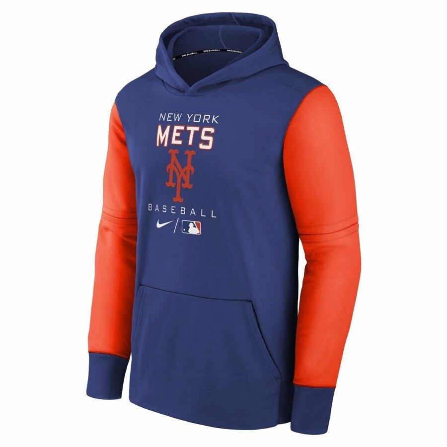 New York Mets Nike Authentic Collection Hoodie Sweatshirt Large