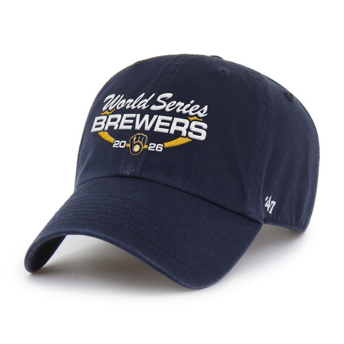 '47 Brand 2026 MLB NL Champions Milwaukee Brewers Hat NLCS World Series