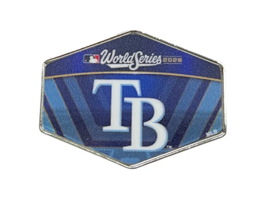 2026 MLB AL Champions Tampa Bay Rays  Collector Pin V4 ALCS World Series Brewers