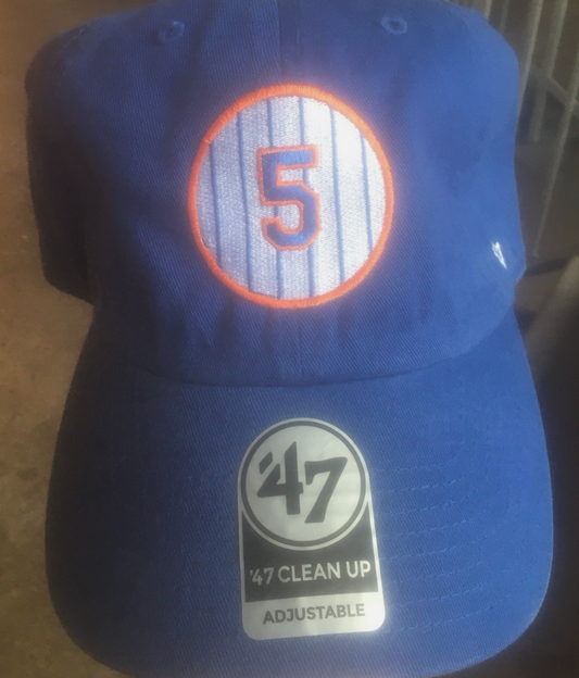 2025 New York Mets Game Hat David Wright Number Retirement 7/19/25 Cap '47