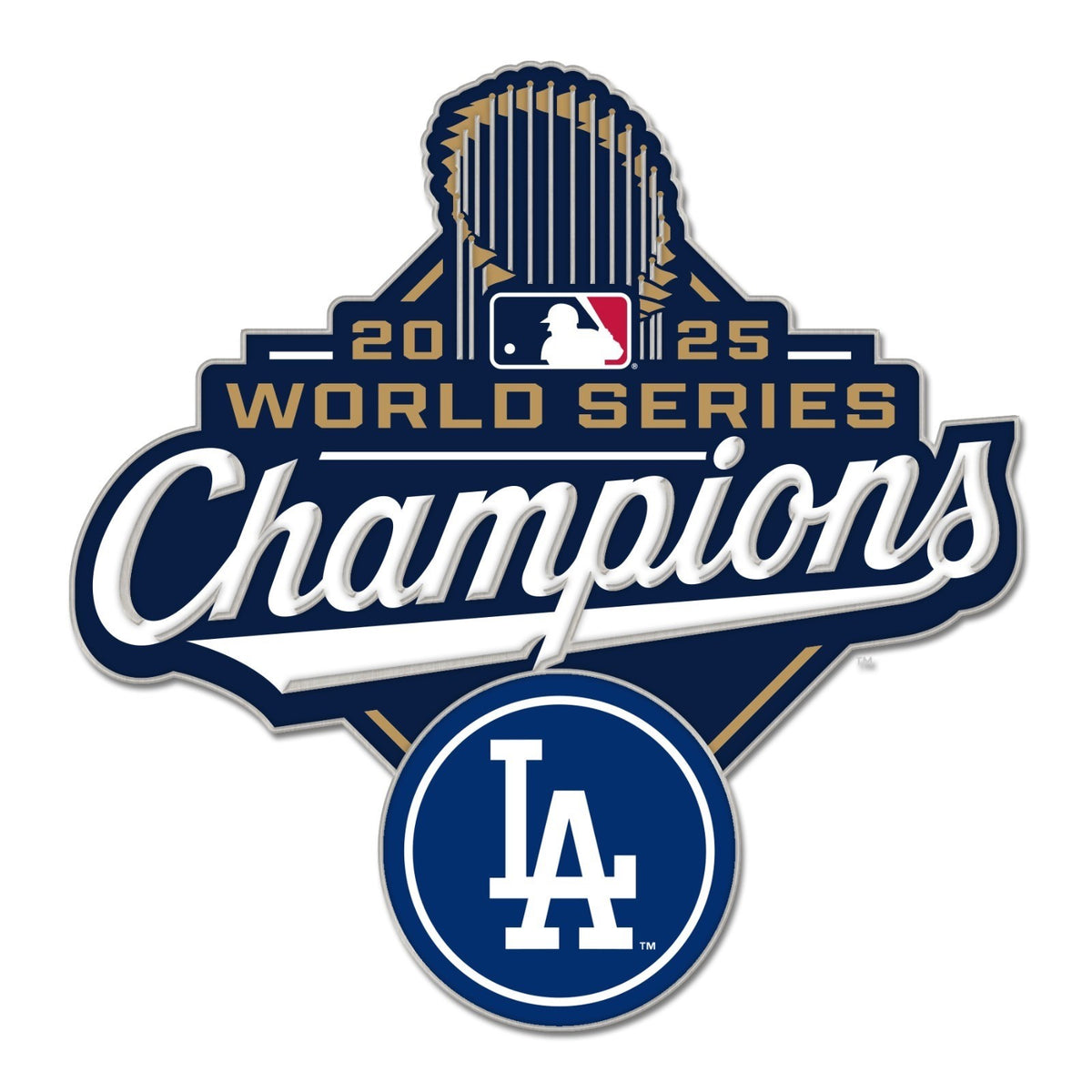 2025 World Series Champions Los Angeles Dodgers Pin V1