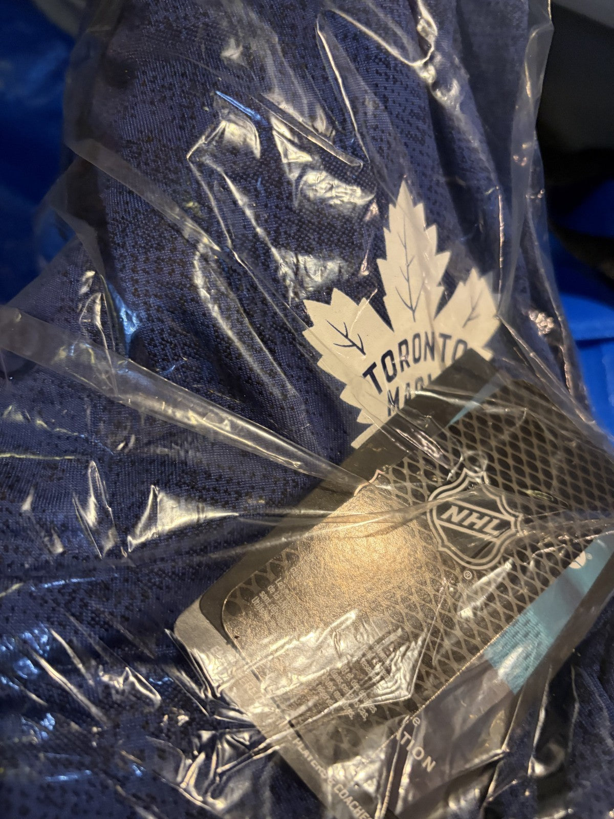 Toronto Maple Leafs Authentic Pro Rink Tech Polo Large