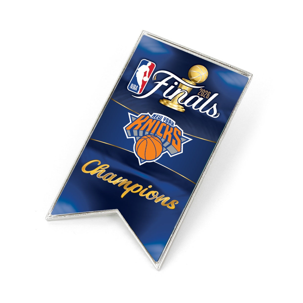 2025 2026 NBA Finals Champions New York Knicks Collector Pin V3