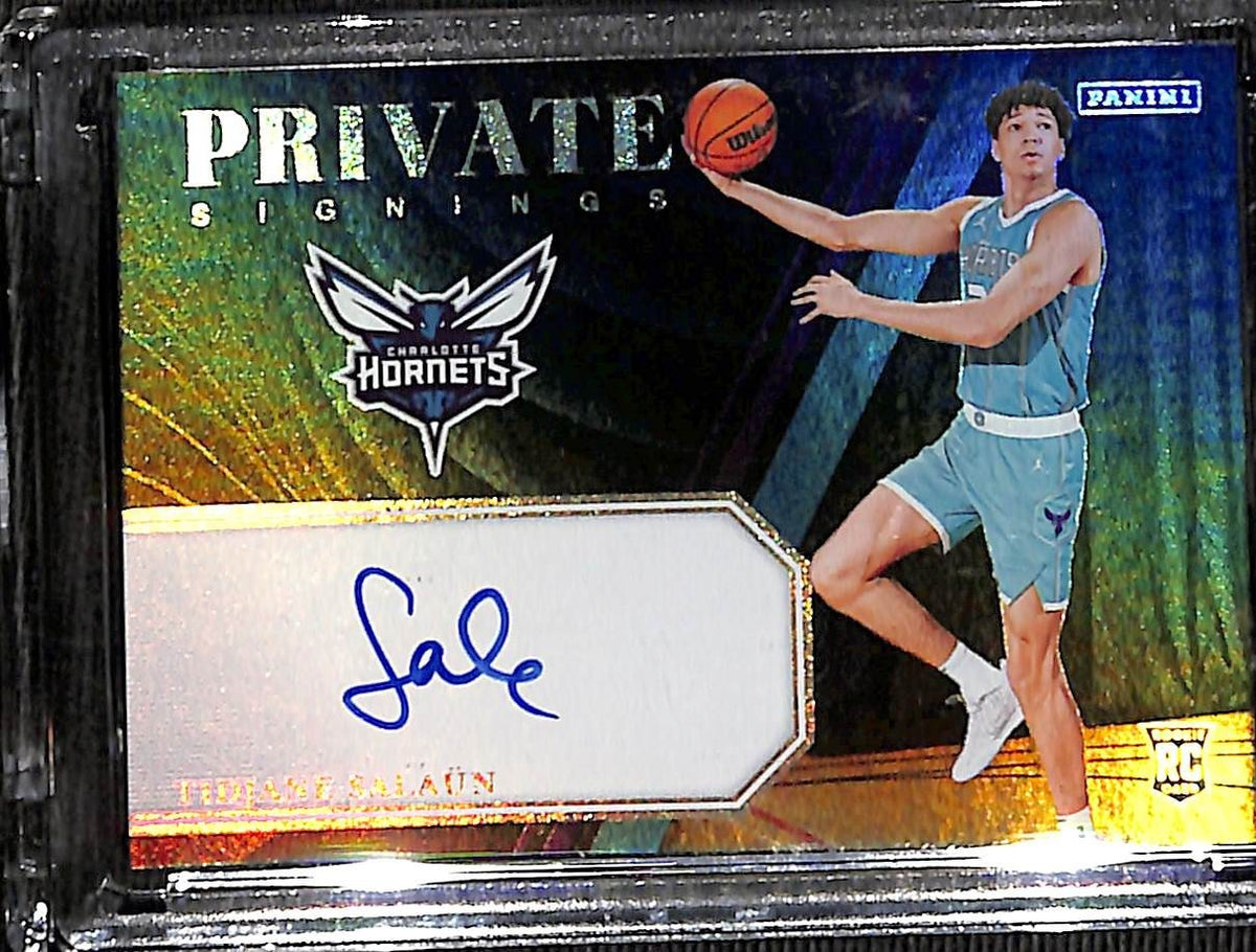 2024-25 Panini Prizm - Sensational Signatures Tidjane Salaun #SS-TSH Mojo Prizm