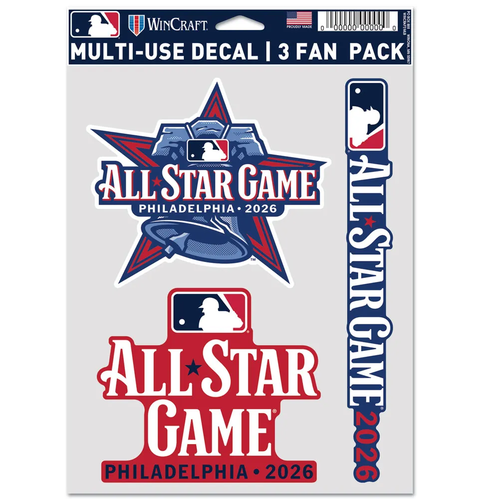 2026 MLB ALL STAR GAME Decal Set Philadelphia Phillies