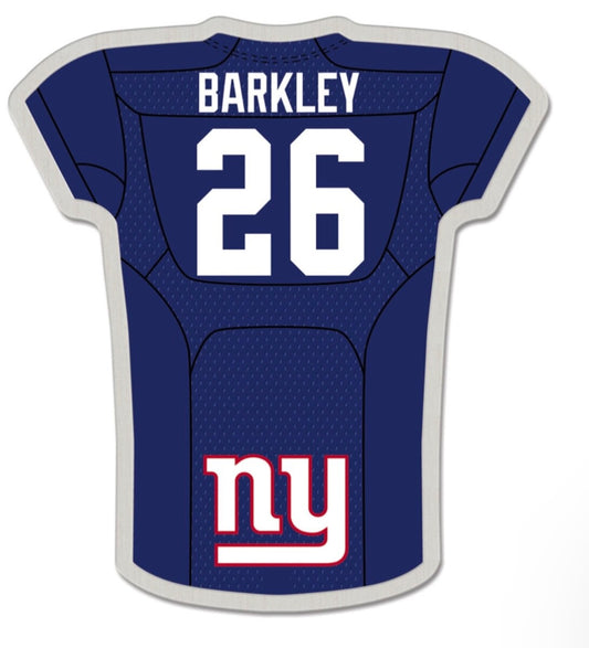 Sawuon Barkley New York Giants Philadelphia Eagles Jersey Pin
