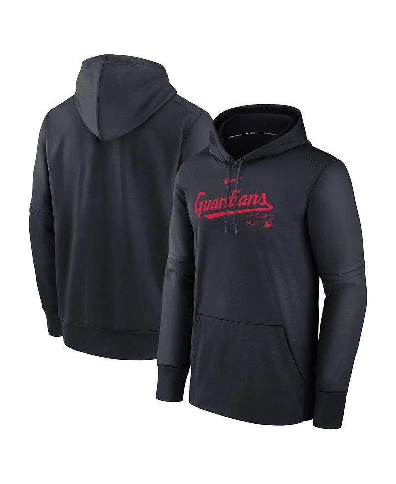Cleveland Guardians Nike MLB Authentic Collection Hoodie Sweatshirt Large