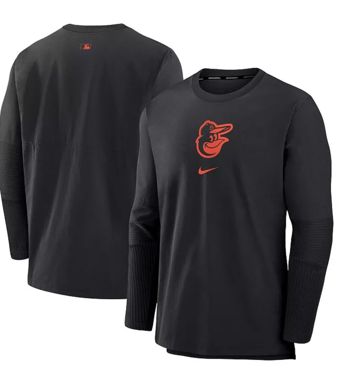 Baltimore Orioles Nike MLB Authentic Collection Player Pullover Jacket Hoo Large