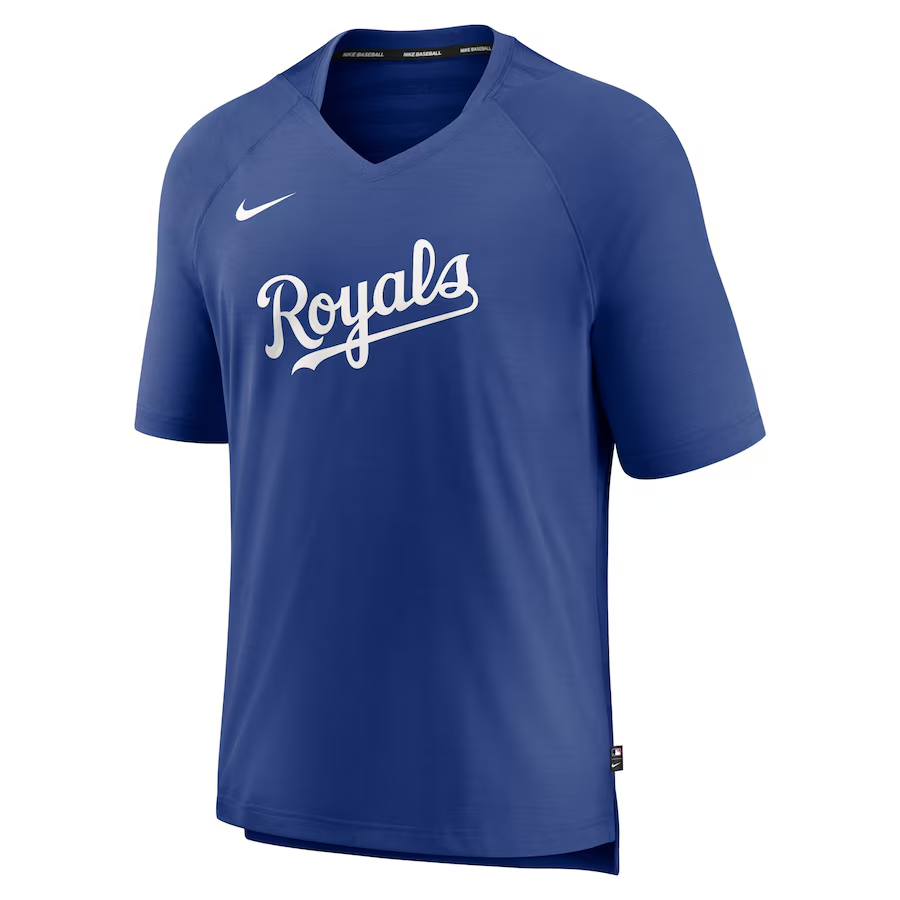 Kansas City Royals Nike Authentic Collection V-Neck Batting Practice Large