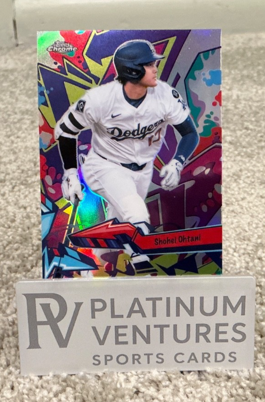 Shohei Ohtani 2026 Topps Chrome #WST-1 Wild Style Los Angeles Dodgers