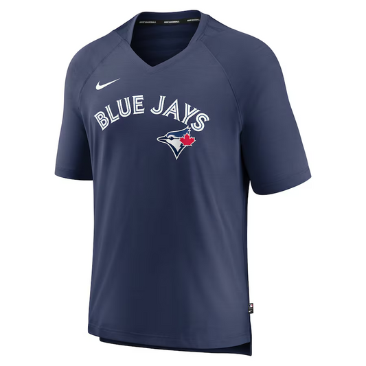 Toronto Blue Jays Nike MLB Authentic Collection V-Neck Batting Practice Large