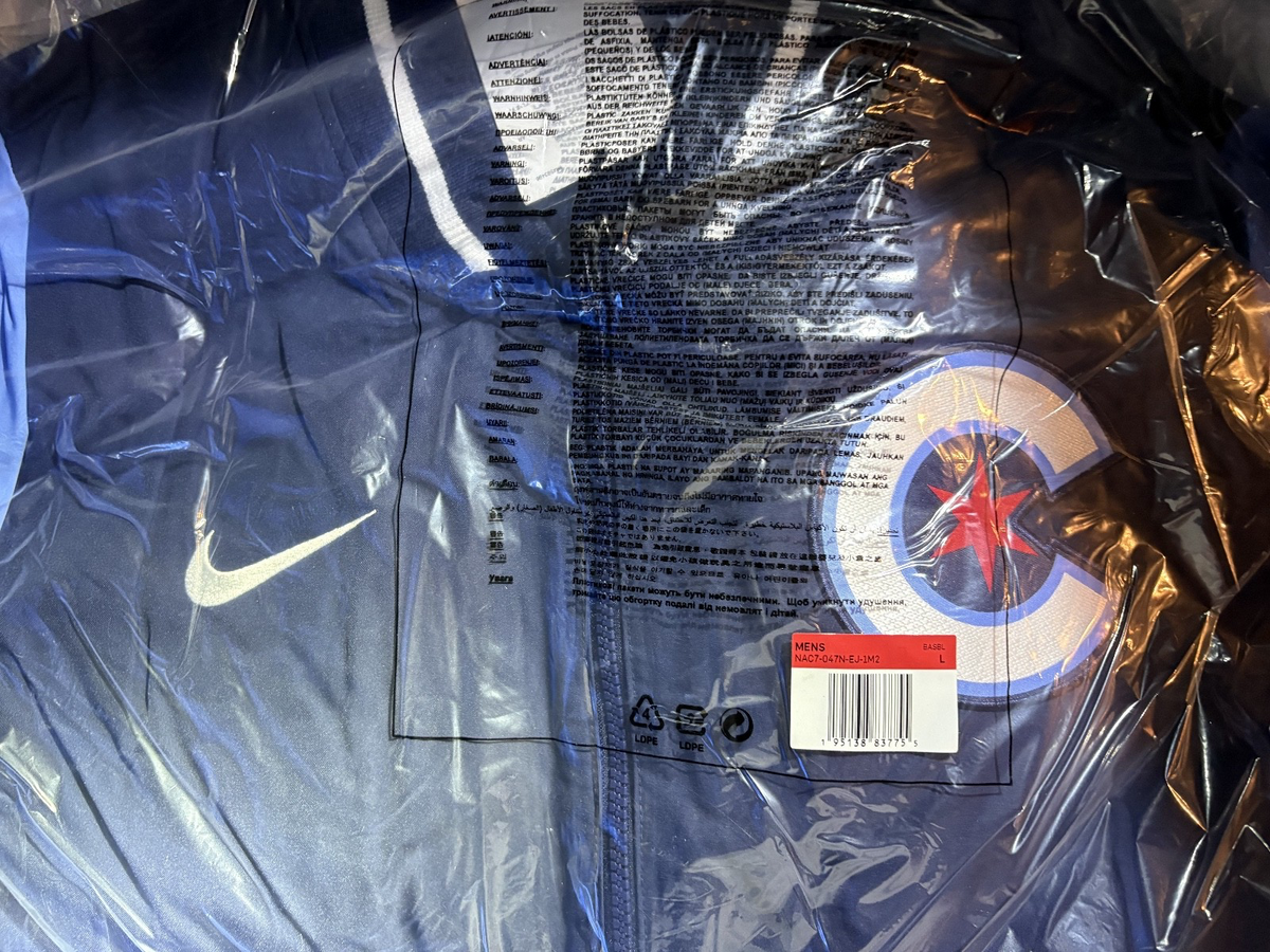 Chicago Cubs City Connect Authentic Dugout Jacket Nike Size Large