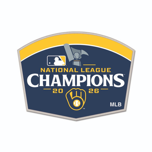 2026 MLB NL Champions Milwaukee Brewers Collector Pin V2 NLCS World Series