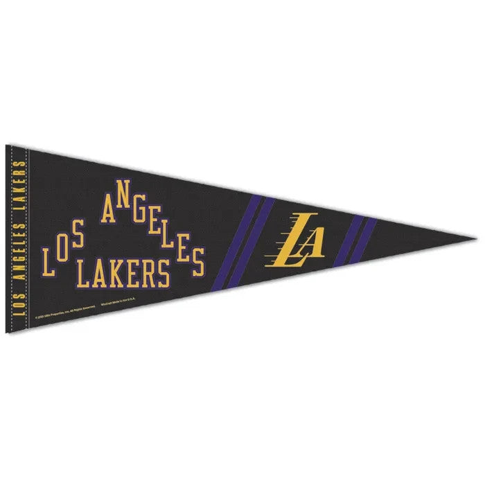NBA CITY EDITION 2025-2026 LOS ANGELES LAKERS PREMIUM PENNANT 12X30