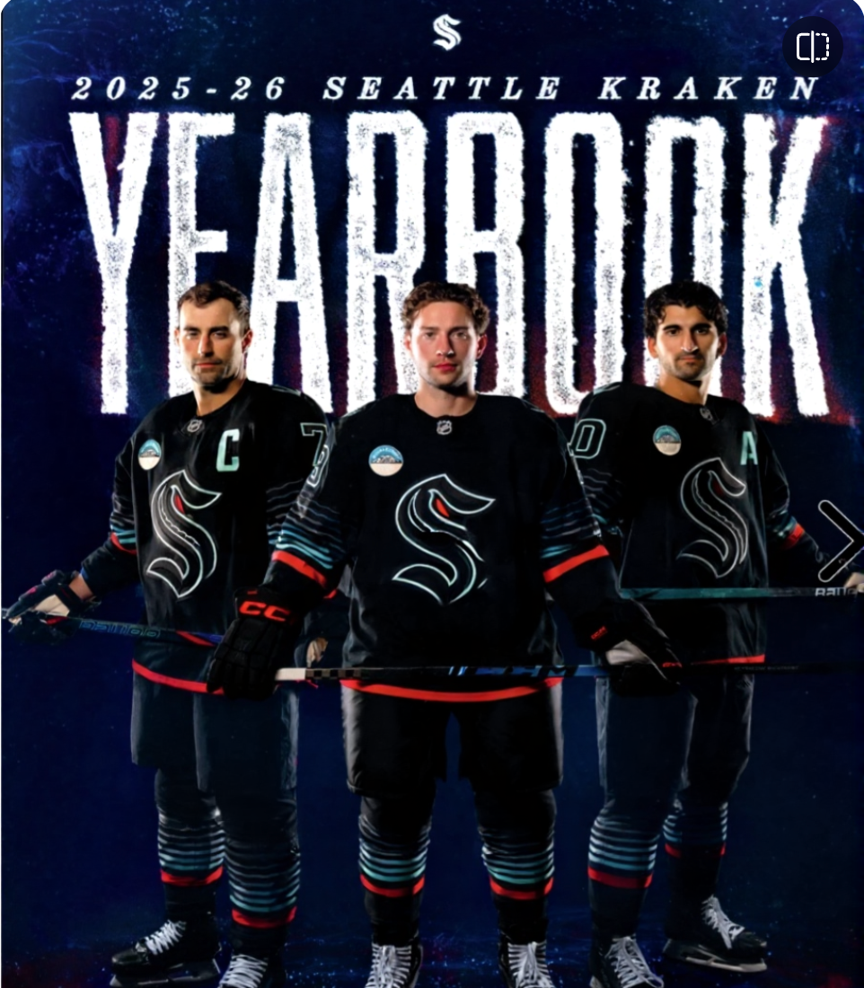 2025-2026 NHL Seattle Kraken Official Yearbook
