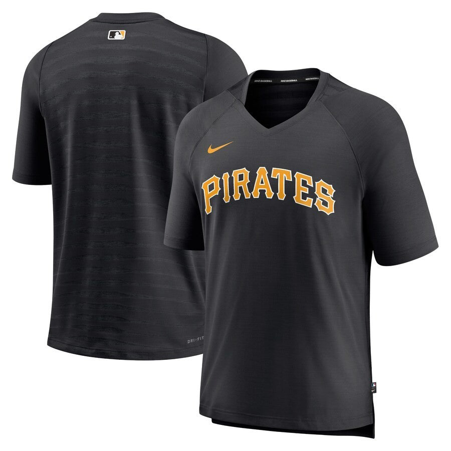 Pittsburgh Pirates Nike Authentic Collection V-Neck Batting Practice Large