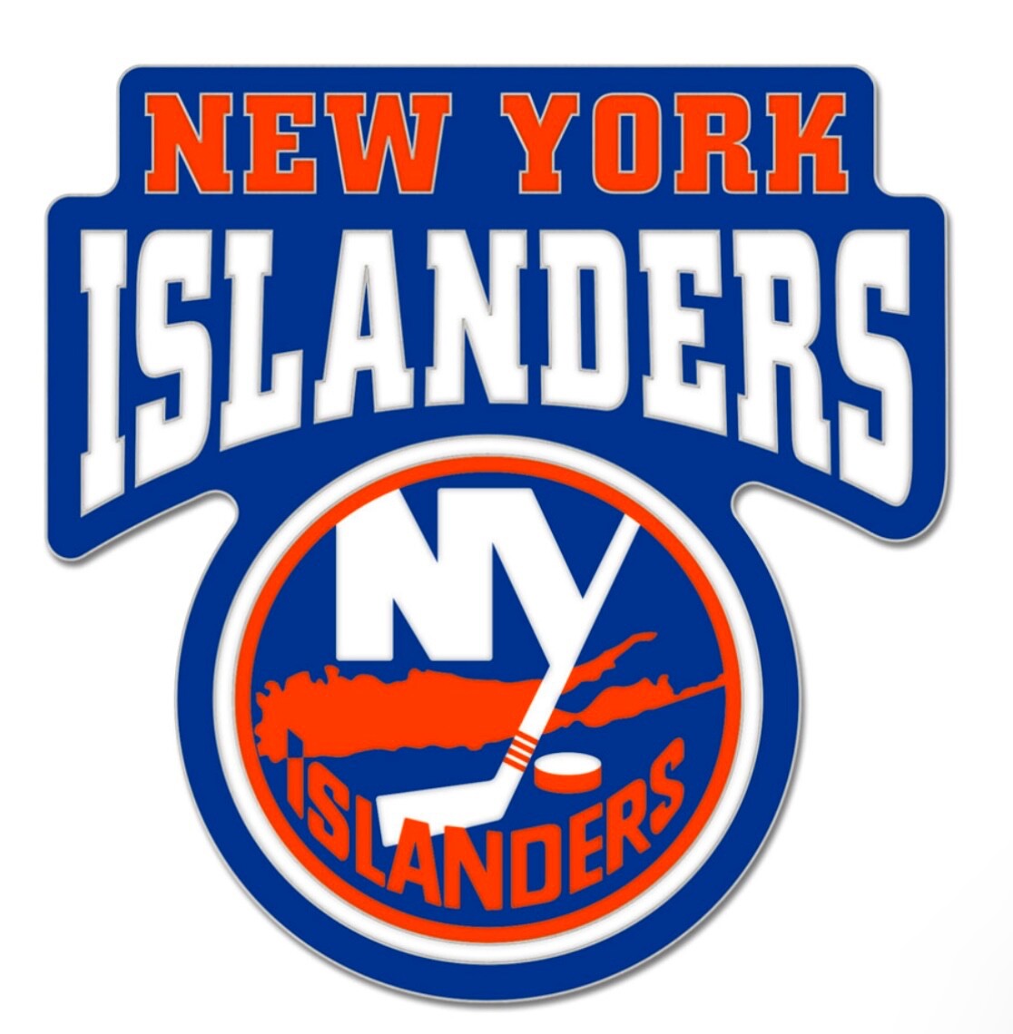 NHL New York Islanders Logo Pin